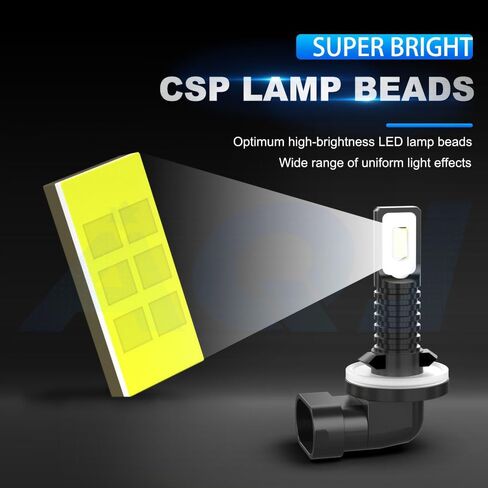Compatible for Kubota RTV 400 500 900 1100 1140 BX1850D BX1860 BX1870-1 BX2350D BX1880 BX23s BX2380 BX2680 Lights; K7571-54340 LED Bulbs, 886/894/896/881 Light Bulbs, 2-Pack in Saudi Arabia