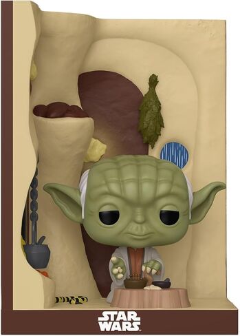 Funko Pop! Nooks: Star Wars - Yoda in His Hut​ - Collectable Vinyl Figure - Gift Idea - Official Merchandise - Toys for Kids & Adults - Star Wars Fans - Model Figure for Collectors and Display in Kuwait