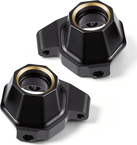 2Pcs Weighted Brass Steering Knuckle for 1/30 Axial SCX30, 7.5g Counterweight Hub Carrier for SCX30 Upgrades Parts in Saudi Arabia