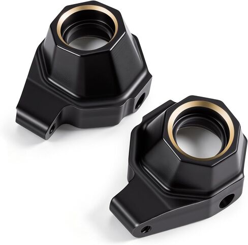 2Pcs Weighted Brass Steering Knuckle for 1/30 Axial SCX30, 7.5g Counterweight Hub Carrier for SCX30 Upgrades Parts in Saudi Arabia