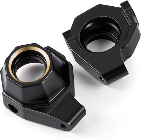 2Pcs Weighted Brass Steering Knuckle for 1/30 Axial SCX30, 7.5g Counterweight Hub Carrier for SCX30 Upgrades Parts in Saudi Arabia