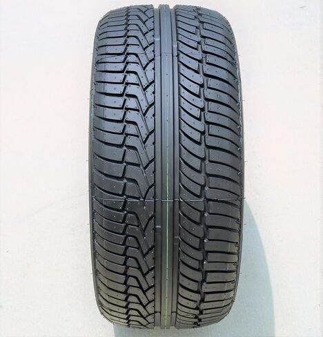 مجموعة من 4 (أربعة) إطارات شعاعية عالية الأداء من Forceum Heptagon SUV لجميع المواسم للشاحنات/سيارات الدفع الرباعي - 275/40R20 275/40ZR20 275/40/20 275/40-20 106Y نطاق التحميل XL 4 طبقات BSW جدار جانبي أسود UTQG 400AA in Kuwait