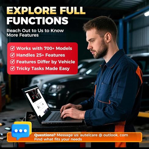 Autel Scanner KM100E OBD2 Tool: 2026 Lite Version of IM508 Pro, IM608 Pro 2 IM608S II, V200 Wireless BT Connect, Auto Scan 2.0, Android 9.0, 10X Faster Hardware, Full Functions, 200+ Brands Coverage in Kuwait