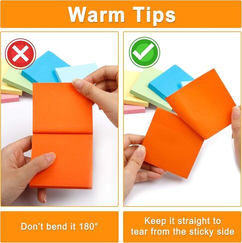 Sticky Notes, Shuttle Art 9 Bright Colors Stickies, 9 Pads 630 Sheets Total, 3x3 Inches Self-Stick Pads for Home, School, Office in Kuwait