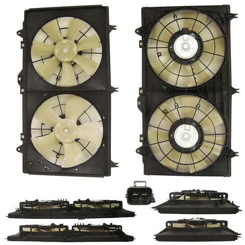 CPP Center Dual Cooling Fan for 2012-2015 Chevrolet Camaro GM3115245 in Saudi Arabia
