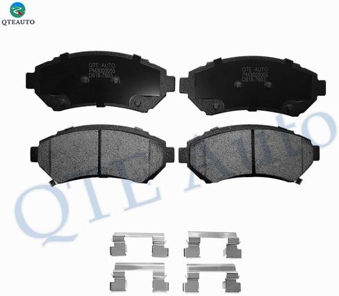 PM Auto Set of 6 Front 303mm Drilled Slotted Brake Disc Rotors-Ceramic Brake Pad Kit Replacement For 1997-2005 Cadillac Deville in Kuwait