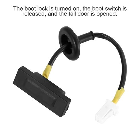 Compatible with Kia, Compatible with Rio, Compatible with Pride 2011-2015 Car Rear Trunk Lid Lock Boot 812601W220 in Kuwait