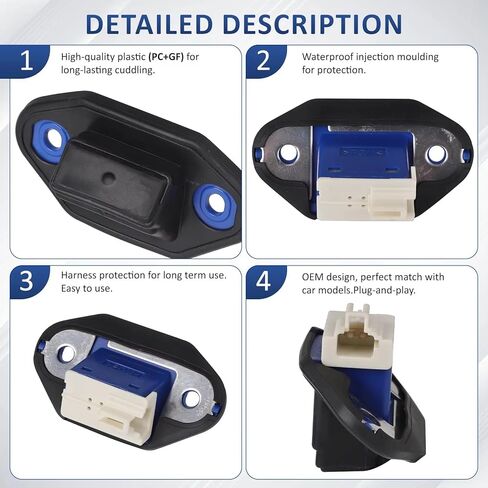 Compatible with Toyota, Compatible with Reiz 2010 2011 2012 2013 2014 2015 2016 2017 Rear Trunk Lock Release Handle Lid Tailgate Button Switch 849450P020 in Kuwait