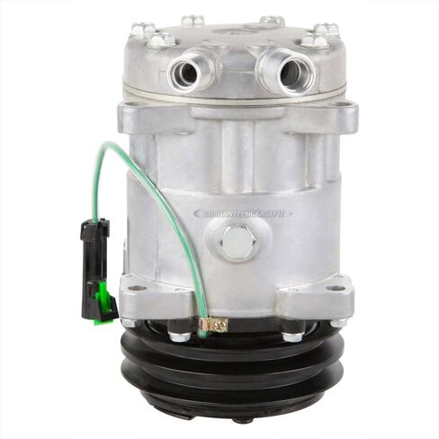 ضاغط التيار المتردد وقابض تكييف الهواء مزدوج الحزام مقاس 125 مم يحل محل Sanden SD7H15HD 4652 7824 8061 24v - BuyAutoParts 60-02107NA New in Kuwait
