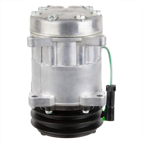 ضاغط التيار المتردد وقابض تكييف الهواء مزدوج الحزام مقاس 125 مم يحل محل Sanden SD7H15HD 4652 7824 8061 24v - BuyAutoParts 60-02107NA New in Kuwait