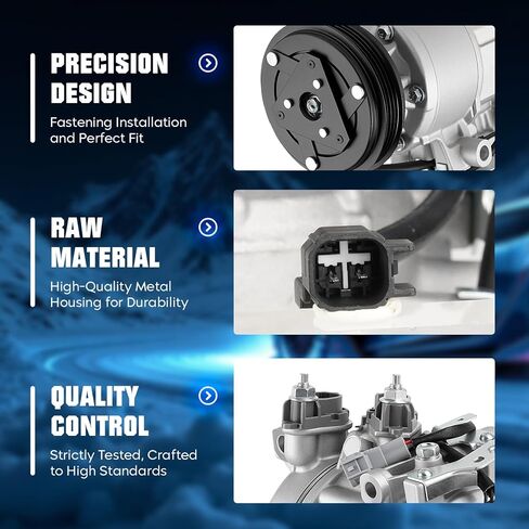 ضاغط مكيف هواء AEagle مع قابض تكييف هواء مناسب لـ 2014 2015 2016 2017 2018 Ford Focus 2.0L مستنشق بشكل طبيعي in Kuwait