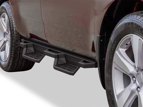 APS الفولاذ المقاوم للصدأ 6.5in Nerf Bars جيب خطوات مربع أنبوب الروك الحرس متوافق مع هوندا بايلوت أكورا MDX 09-15 in Kuwait