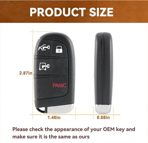 2 Pack Smart Remote Key Fob Replacement for Ram ProMaster 1500 2500 3500 2022 2023 2024 2025 Keyless Entry Remote for ProMaster Car Owner Replace or Spare Key 4 Buttons M3N-40821302 7FF24LXHAB in Saudi Arabia