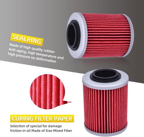 152 Oil Filter 420256188 711256188 for Can-Am Outlander 330 400 450 500 570 650 800 850 1000 KN152 HF152 in Kuwait