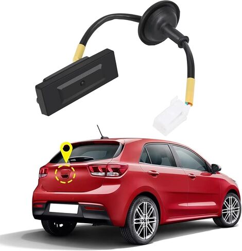 Compatible with Hyundai Compatible with Verna Compatible with Solaris Compatible with 2010-2016 Car Rear Trunk Lid Lock Boot 812601W220 in Kuwait