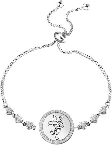 KEYCHIN Funny Piglet Bracelet Piglet Fans Gifts Piglet Cartoon Jewelry For Women Girls in Saudi Arabia