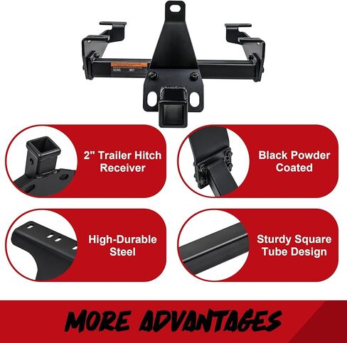 DBXB-RV Class 3 Trailer Hitch Standard 2-Inch Receiver, Compatible with 2014-2022 Land Rover Range Rover Sport, Multi-Fit Hitch to Receive Ball Mount, Cargo Carrier, Bike Rack. 13243 in Saudi Arabia
