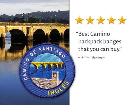 2026 Camino Patch + Map // Camino De Santiago • Shell • Global Shipping in Saudi Arabia