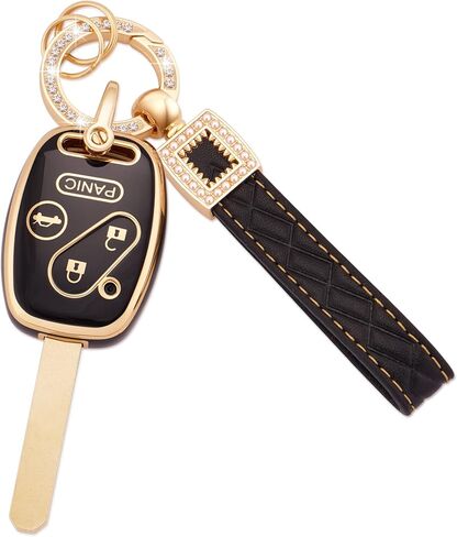 EKALA TPU Key Fob Cover with Keychain Lanyard Fit for Chevy Traverse Tahoe Suburban/GMC Yukon Acadia/Cadillac Escalade SRX/Buick Enclave/Saturn Outlook 5 Buttons Remote Control Key Fob Case (Chv-5R) in Saudi Arabia