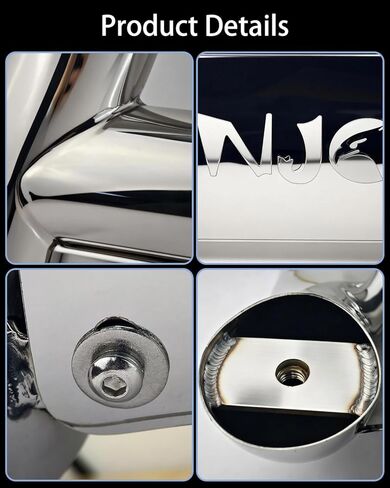 واقي شبكة المصد الأمامي من Bull Bar مناسب لـ 2004-2025 Ford F150، 2003-2017 Ford Expedition، 2022-2025 Ford F150 Lightning EV، 3 بوصات Bull Bar Grille من الفولاذ المقاوم للصدأ كروم مع لوحة انزلاقية قابلة للإزالة، فضي in Kuwait
