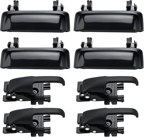 3L2Z7821818AAA 3L2Z7821819AAA Set of 8 Exterior & Interior Door Handles Compatible with Ford Explorer 98-03 Ford Explorer Sport Trac 01-05, Mercury Mountaineer 98-01 Replacement for 79102 FO1352114 in Saudi Arabia
