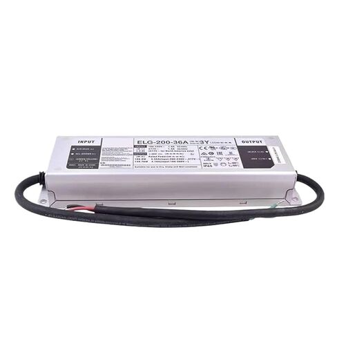 1 قطعة ELG-200-36A-3Y 36V5.55A الجهد المستمر LED الإضاءة سائق PFC وظيفة AC-DC داخلي في الهواء الطلق IP65 in Kuwait