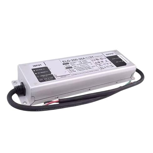 1 قطعة ELG-200-36A-3Y 36V5.55A الجهد المستمر LED الإضاءة سائق PFC وظيفة AC-DC داخلي في الهواء الطلق IP65 in Kuwait