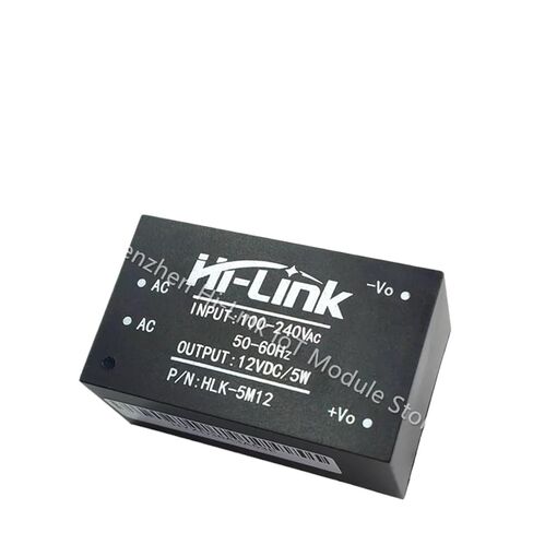 AC DC 220V to 12V 5W Power Supply Module HLK-5M12 2pcs/Lot Adjustable High Efficiency Step Down Converter in Saudi Arabia