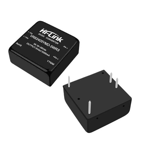 2pcs/lot VRB2405YMD-5WR3 5W 24V to 5V 1A DC DC Converter Power Supply Intelligent Module in Saudi Arabia