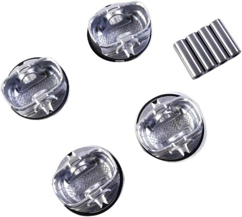 Piston And Rings Kit Plus 0.5 Compatible With 2012 2016 Accent Rio 1.6L DOHC Engine 23041 2B600 230412B610 in Saudi Arabia