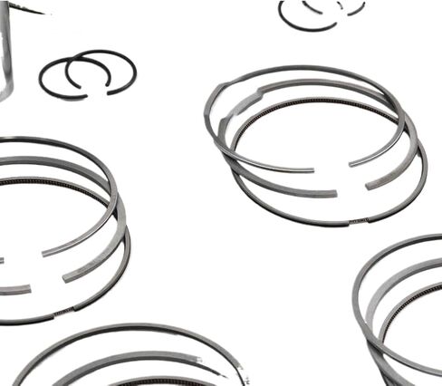 Piston Rings Set 6pcs for 3.0L TDI Diesel Engines Compatible with A4 A5 A6 A7 A8 Q5 Q7 - Bore Diameter 83.01mm - Replaces OEM 059107065DF 059198151N in Saudi Arabia