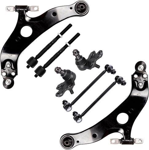 OKJHFD 8X Complete Control Arm Ball Joint Tie Rod Sway Bar Kit for Toyota for Sienna 2004-2010 in Kuwait