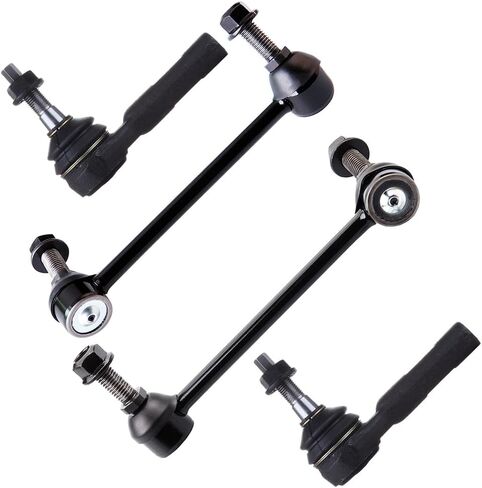 OKJHFD for Chrysler for Dodge for Charger 2006-2009 for Magnum 2005-2008 RWD Steering 4Pieces Outer Tie Rod Sway Bar Kit in Saudi Arabia