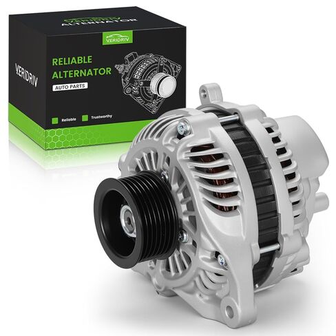 11176N 80A 12V Alternator Replacement for 1.8L L4 2006-2011 Honda Civic, 7-Groove Pulley, Replaces 11176, 31100RNAA01, 31100RNAA01RM, SB347, LRA3157, 31100RNAA012M2, AHGA67, A002TC1391 in Saudi Arabia