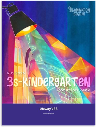 Lifeway Kids VBS 2026 Illumination Station 3s-Kindergarten Rotation Pack in Kuwait
