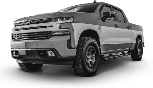 Westin 21-54135 PRO TRAXX 5 قضبان نيرف بيضاوية تناسب 2019-2026 Silverado Sierra 1500 Crew Cab (Exc 2019 Silverado LD Sierra 1500 Limited) 2020-2026 Silverado Sierra 2500 3500 Crew Cab زوج أسود in Kuwait