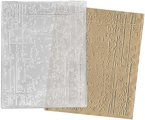 Irregular Background Plastic Embossing Folders for Card Making, Stripe Dots Background Embossing Folders for DIY Scrapbooking, Ink Marks Folders for Paper Craft Photo Album Decorations in Saudi Arabia