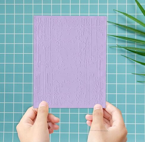 Irregular Background Plastic Embossing Folders for Card Making, Stripe Dots Background Embossing Folders for DIY Scrapbooking, Ink Marks Folders for Paper Craft Photo Album Decorations in Saudi Arabia