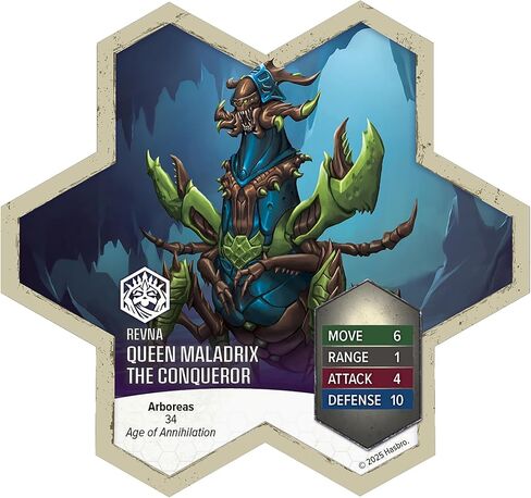 Renegade Game Studios Heroscape Rising Tide: Queen Maladrix Miniature Army Expansion - مجموعة ألعاب إستراتيجية in Kuwait