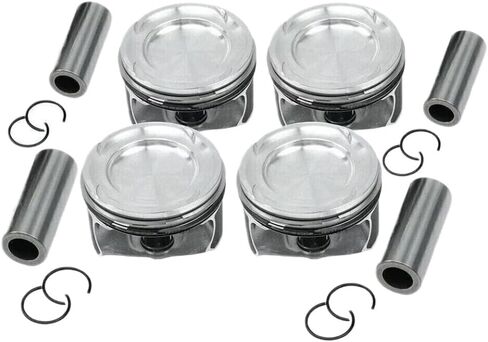 مجموعة حلقات المكبس المكونة من 4 قطع مقاس 83 مم متوافقة مع محرك A200 CLA200 GLA200 1.6T M270.910 in Kuwait