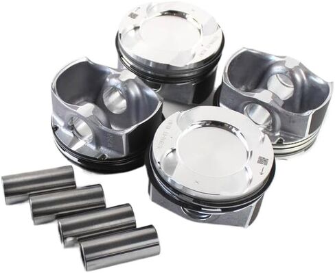 Piston and Ring Set for N20B20A 2.0L Turbo Engine – Compatible with 328i 428i 528i X3 F30 F10 – Bore 84mm Compression Ratio 10:1 – Replaces OEM 11258606459 87-434600-00 in Saudi Arabia