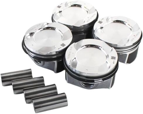 Piston and Ring Set for N20B20A 2.0L Turbo Engine – Compatible with 328i 428i 528i X3 F30 F10 – Bore 84mm Compression Ratio 10:1 – Replaces OEM 11258606459 87-434600-00 in Saudi Arabia