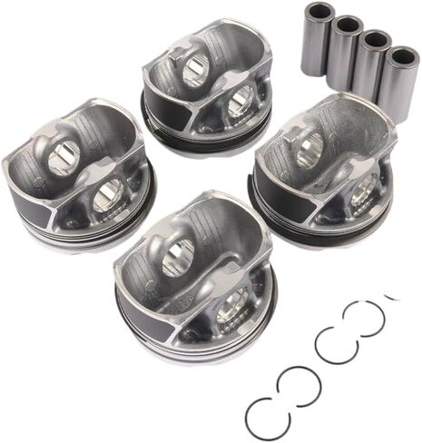 Piston and Ring Set for N20B20A 2.0L Turbo Engine – Compatible with 328i 428i 528i X3 F30 F10 – Bore 84mm Compression Ratio 10:1 – Replaces OEM 11258606459 87-434600-00 in Saudi Arabia