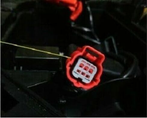 EURO5 6Pin OBD Diagnostic Motorbike Adaptor,Motorcycle Motorrad Diagnostic OBD2 K-Line CAN-Bus Diagnosis Cable Black+Red 40CM in Saudi Arabia