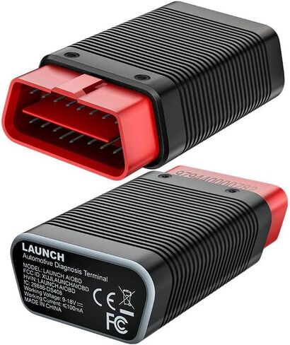 إطلاق موصل الماسح الضوئي AIOBD Bluetooth obd2، موصل الماسح الضوئي العالمي obd2 عالي السرعة لـ 95% من السيارات. in Kuwait