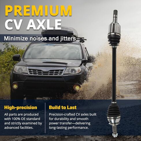 جبهة AUTOCLUB لـ 2009 2010 2011 2012 2013 Subaru Forester CV Axle، لـ 2007 2008 2009 Legacy، 2011 2012 2013 2014 Subaru Impreza، لـ WRX XV Crosstrek CV المحور الأمامي لاستبدال جانب الركاب in Kuwait