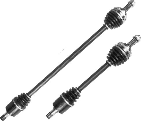 DTA DT1809780961 2 Front CV Axles Compatible with 1997-1999 Acura CL 4cyl Automatic Trans Only; 1994-1997 Honda Accord 2.2L 4cyl Automatic Trans Only in Kuwait