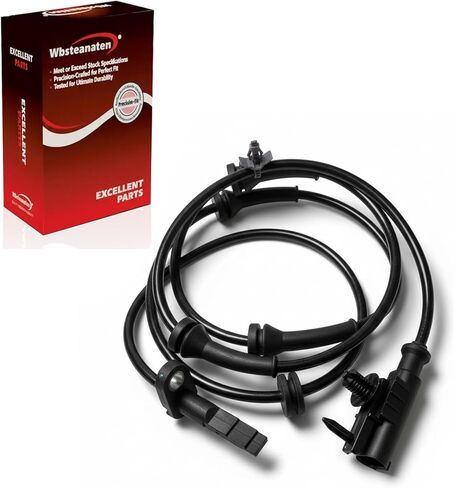ABS Wheel Speed Sensor 1Pc: Front Left & Right Compatible with INFINITI 2008-2013 G37 V6 3.7L, 2007-2008 G35 V6 3.5L, 2011-2012 G25 V6 2.5L, Nissan 2009-2014 370Z V6 3.7L, 2016-2020 370Z V6 3.7L in Kuwait