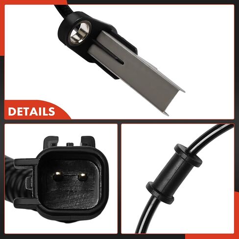 A-Premium Front Left ABS Wheel Speed Sensor Compatible with Ford F250 F350 F450 F550 F600 Super Duty [with Twin I Beam Suspension] 2020 2021 2022 2023 2024, Front Driver Side in Kuwait
