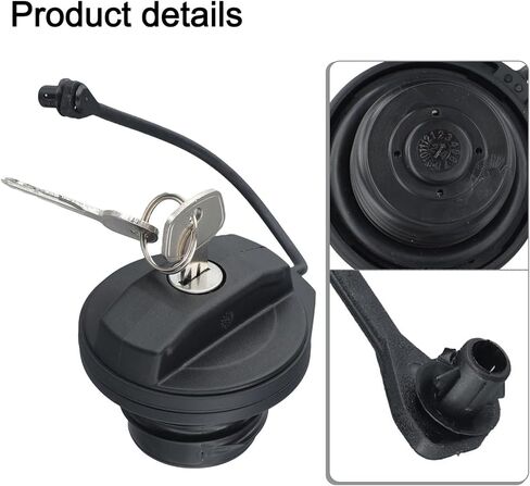 Fuel Filler Cap with Keys for Land for Rover Defender 90 110 130,Replacement Gas Tank Cover Locking Lid OEM LR075664 LR032977 in Saudi Arabia